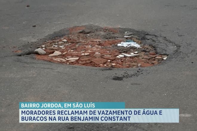 Avenida Benjamin Constant tem novo problema após solução de esgoto