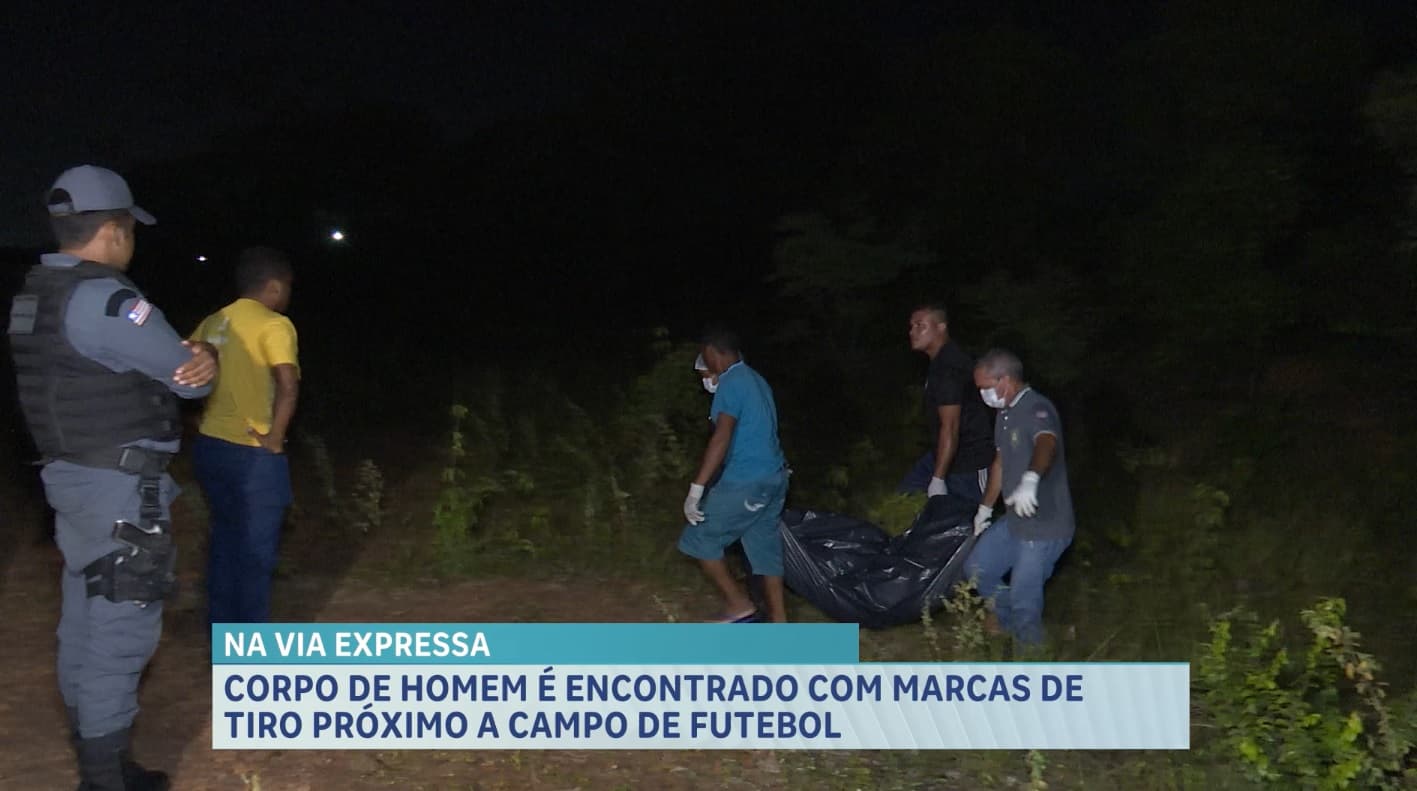 Homem é encontrado morto na Via Expressa; corpo apresentava perfurações por arma de fogo