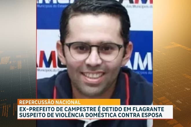 Ex-prefeito de Campestre do Maranhão é preso por suspeita de agressão à esposa