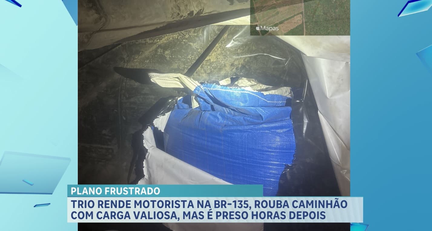 Polícia prende quadrilha especializada em roubo de cargas e recupera fertilizantes