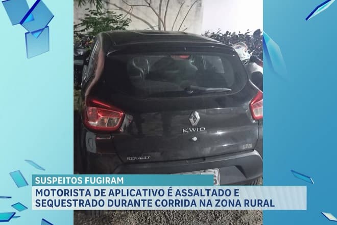 PM recupera carro roubado e liberta motorista refém no Residencial Amendoeiras