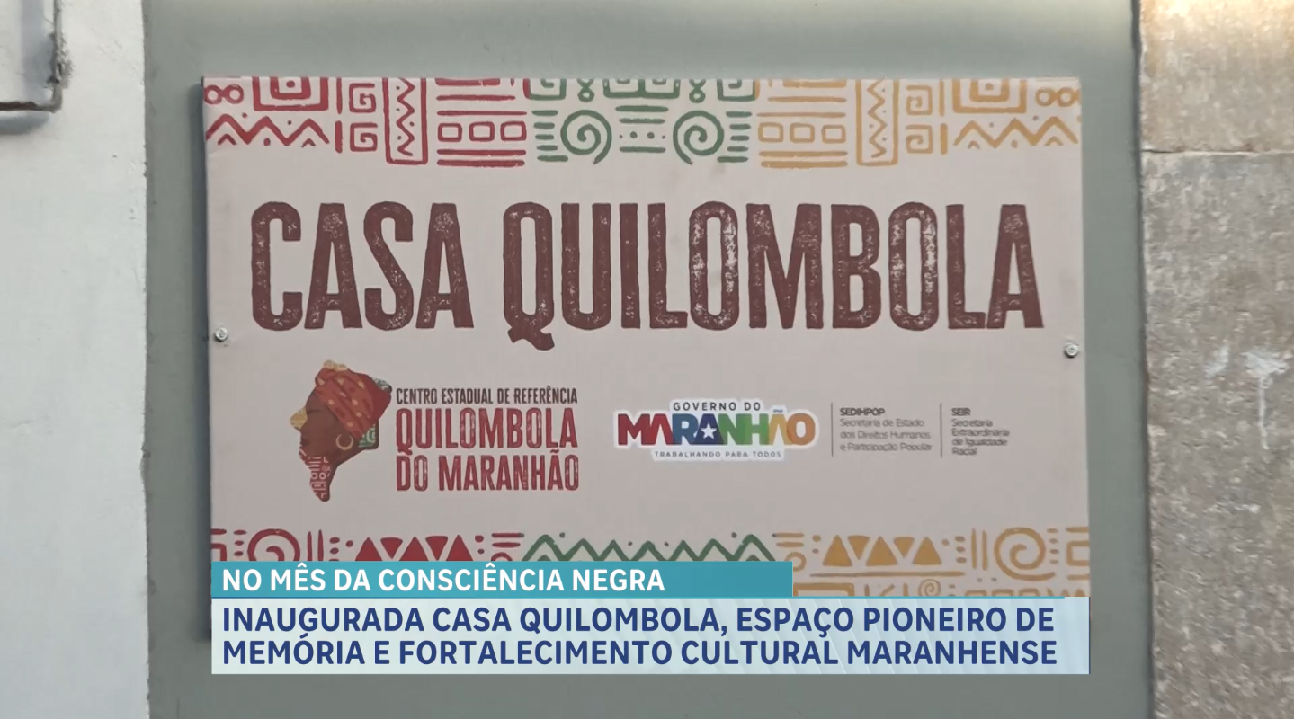 Governo inaugura Centro de Cultura Negra e abre 1ª Casa Quilombola do Brasil