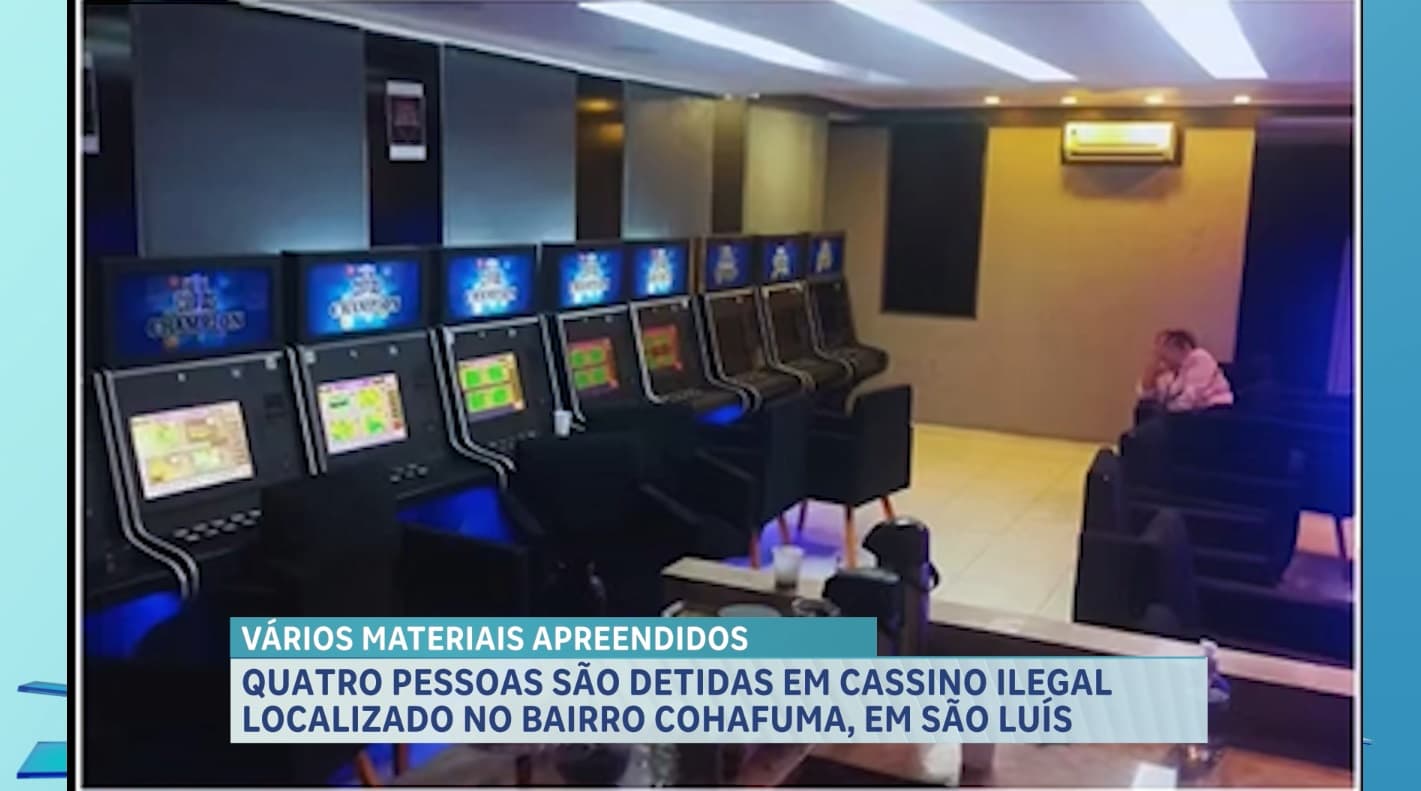 PM desarticula casa de apostas clandestinas no Cohafuma, em São Luís
