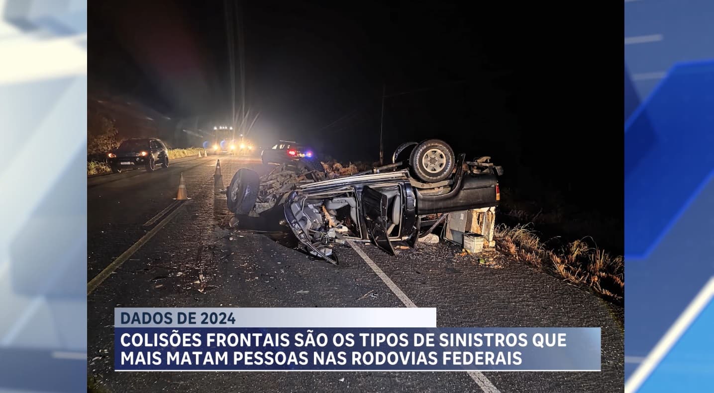 Colisão frontal na BR-230, em Estreito, termina com 2 mortos e passageiros feridos