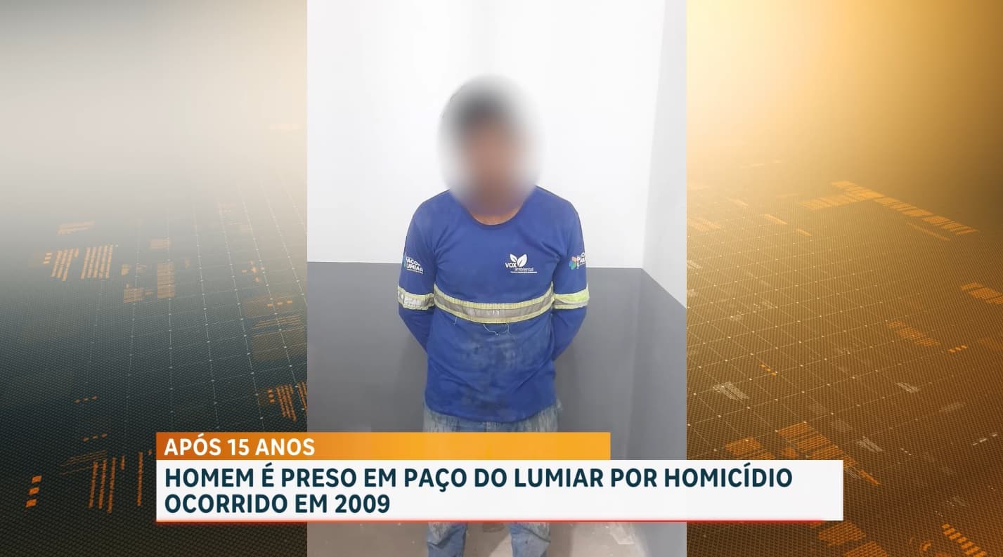 Acusado pelo crime de homicídio é preso na Grande Ilha