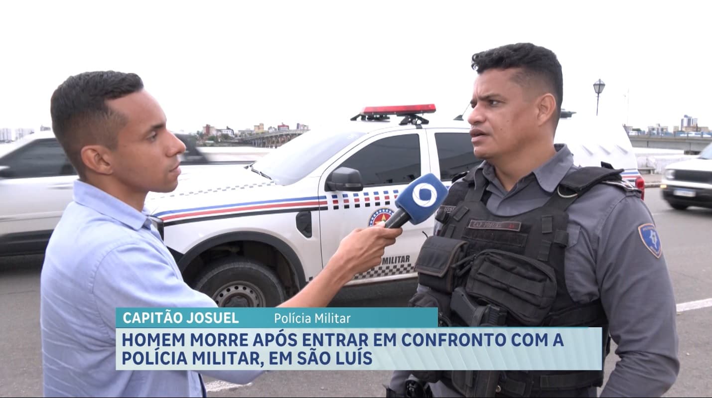 Homem morre após trocar tiro com a Polícia Militar em São Luís