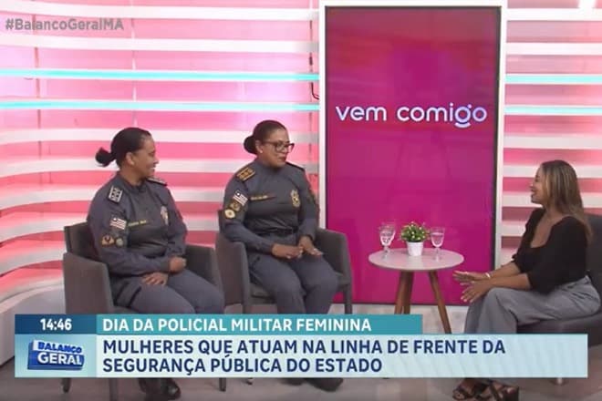 Vem Comigo: setembro celebra dedicação das mulheres na Polícia Militar do Maranhão