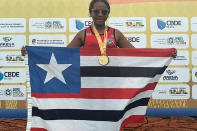 Estudante maranhense representa o Brasil em mundial de atletismo na Sérvia
