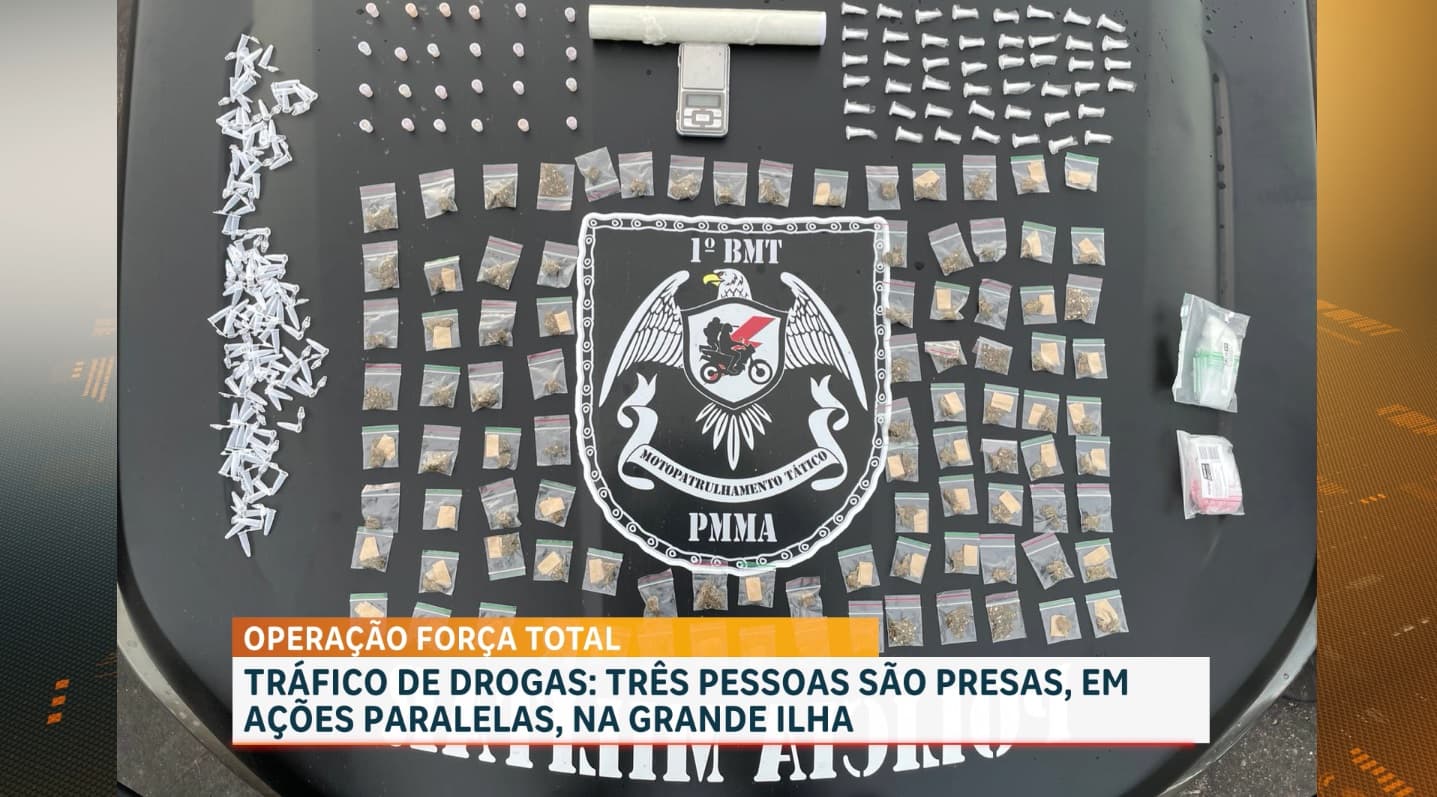 Operação Força Total combate ao tráfico de drogas em São Luís