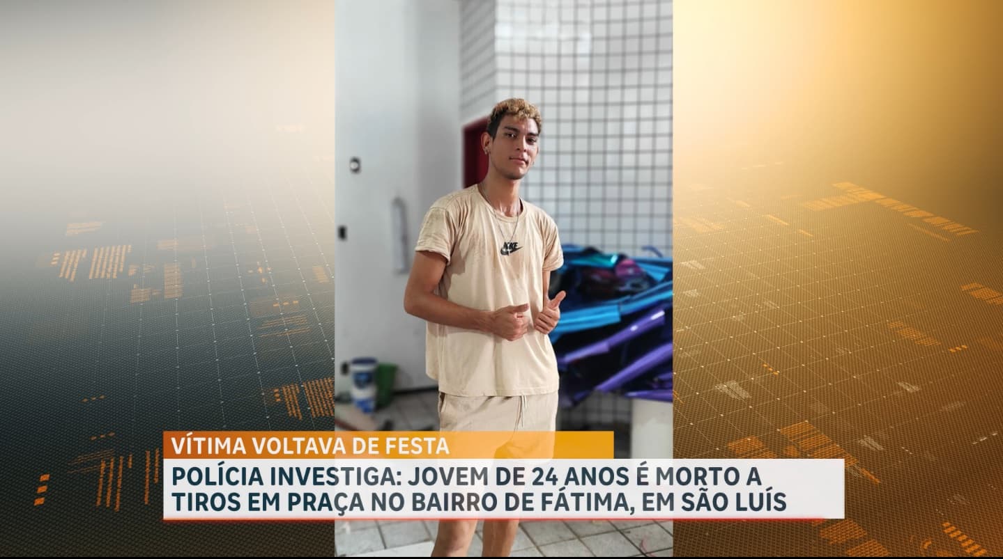 Jovem é morto a tiros no bairro de Fátima, em São Luís