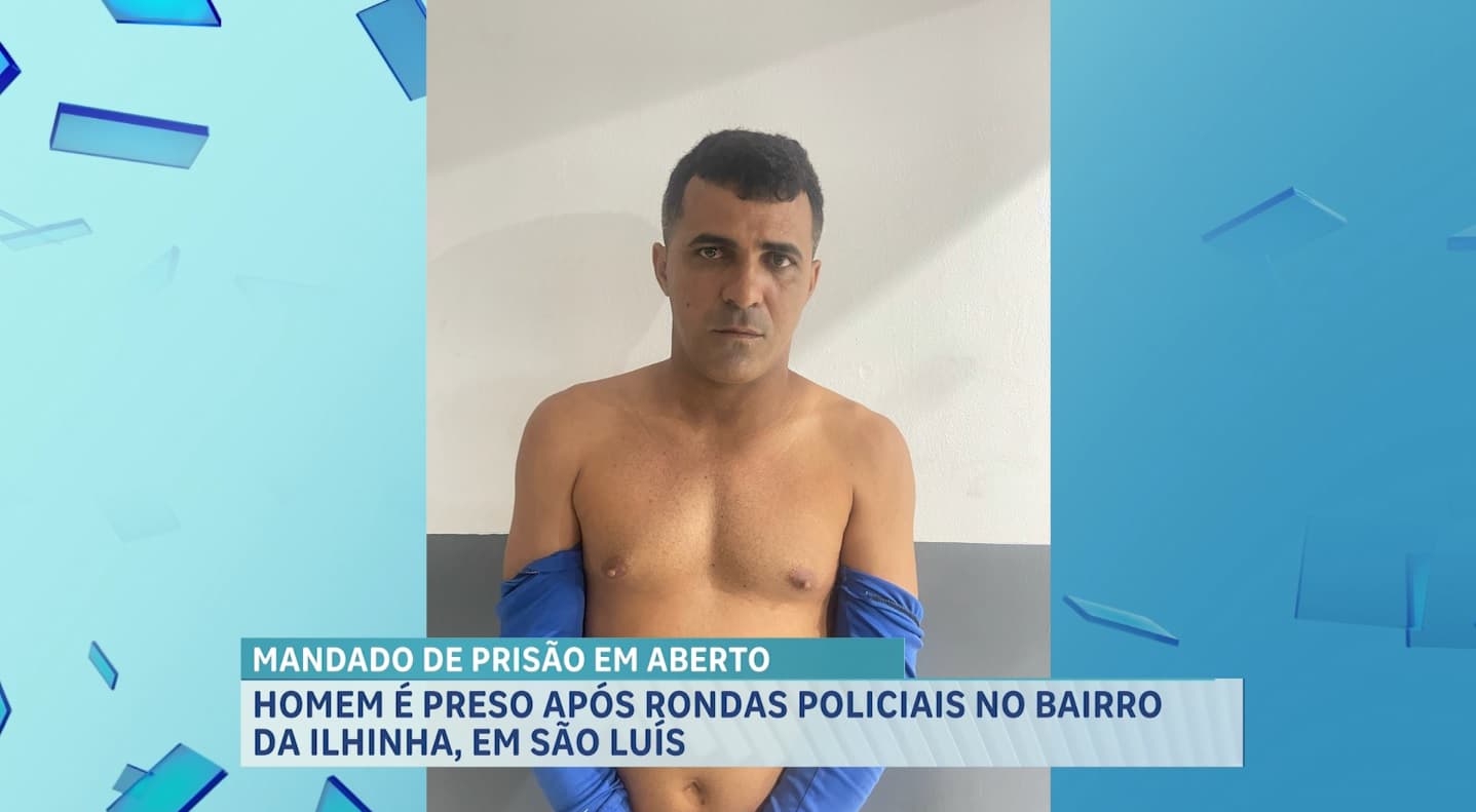 Preso condenado pela Justiça por homicídio praticado em 2015 em São Luís
