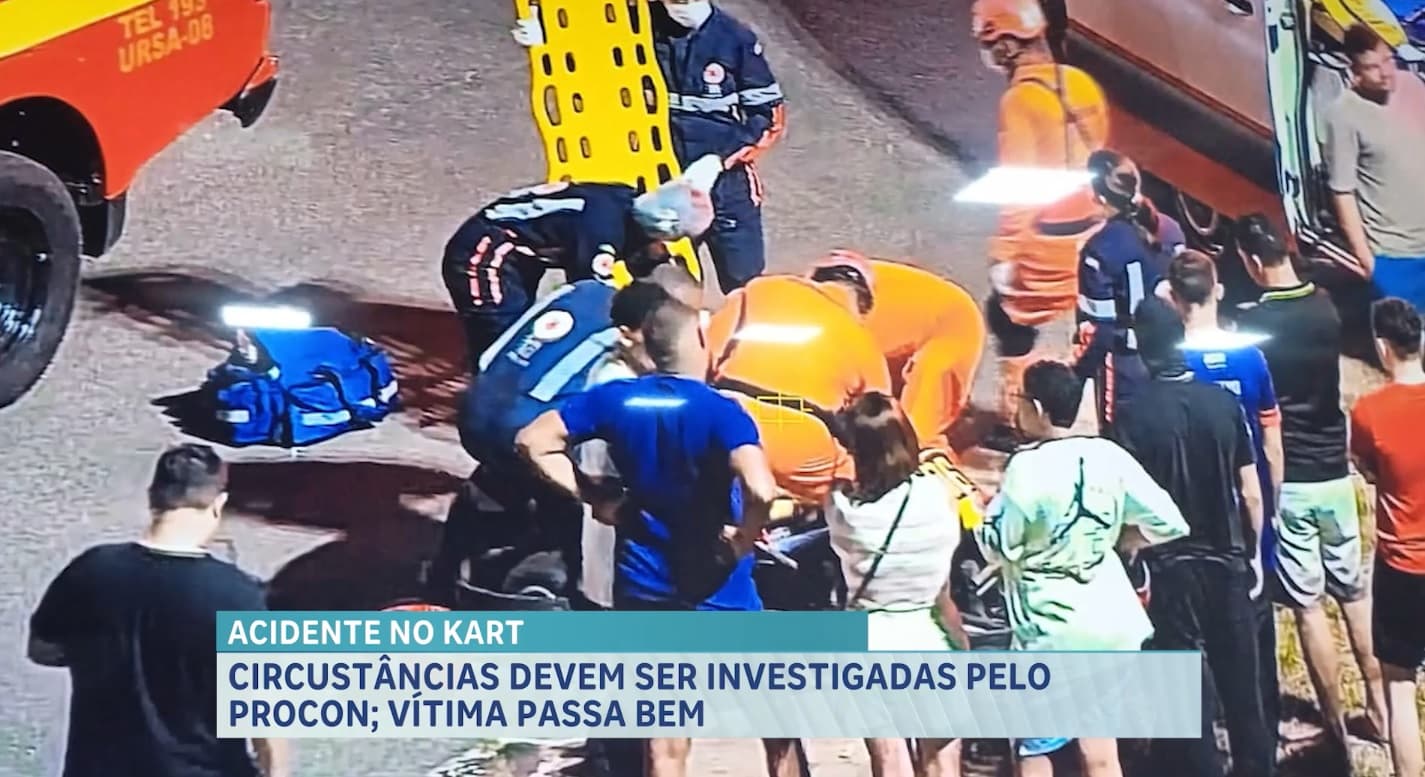 Procon apura caso em que jovem teve parte do cabelo arrancado durante corrida de kart