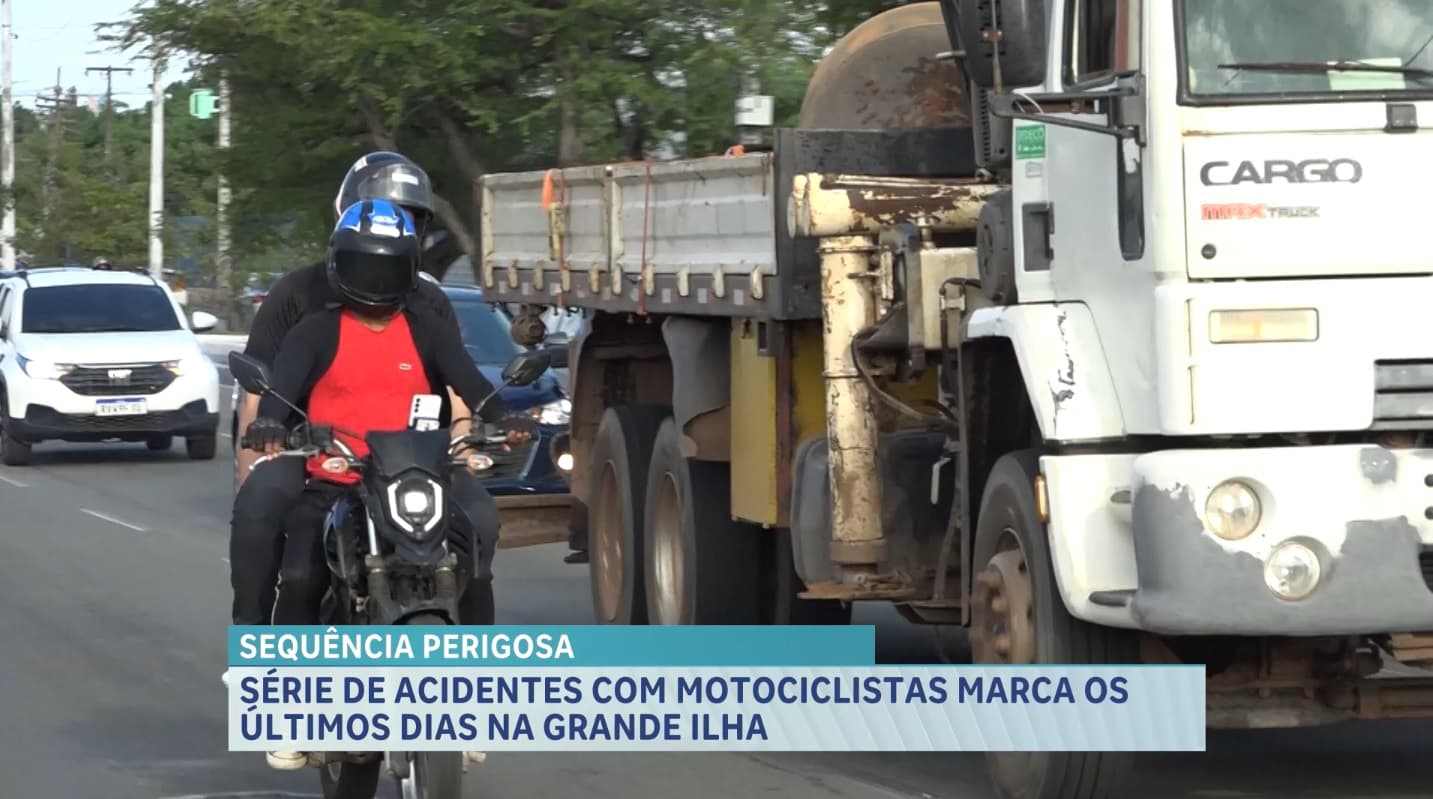 Série de acidentes com motociclistas marca os últimos dias na grande ilha