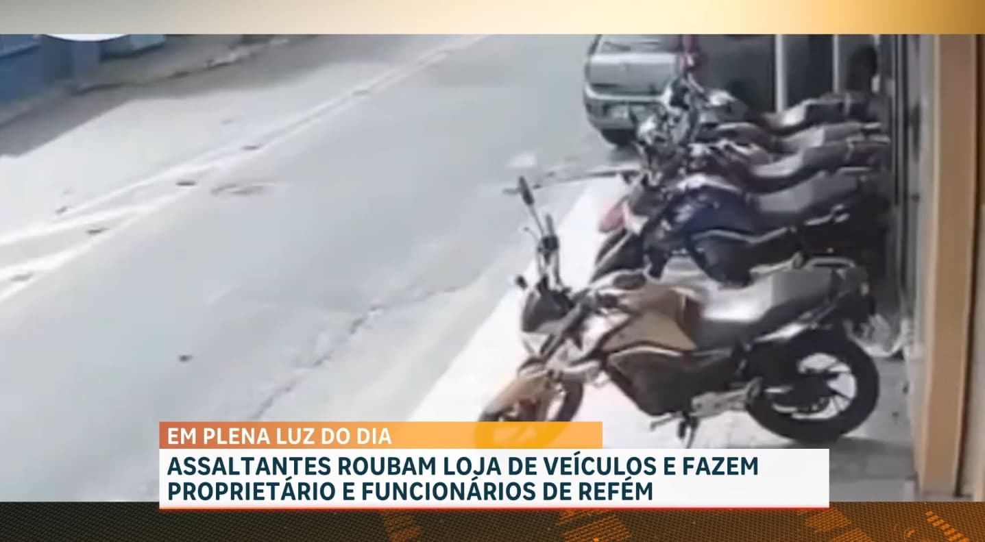 Loja de motos é alvo de assalto no Anjo da Guarda, em São Luís