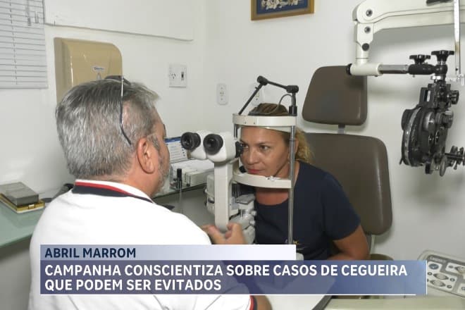 Abril Marrom conscientiza sobre casos de cegueira que podem ser evitados