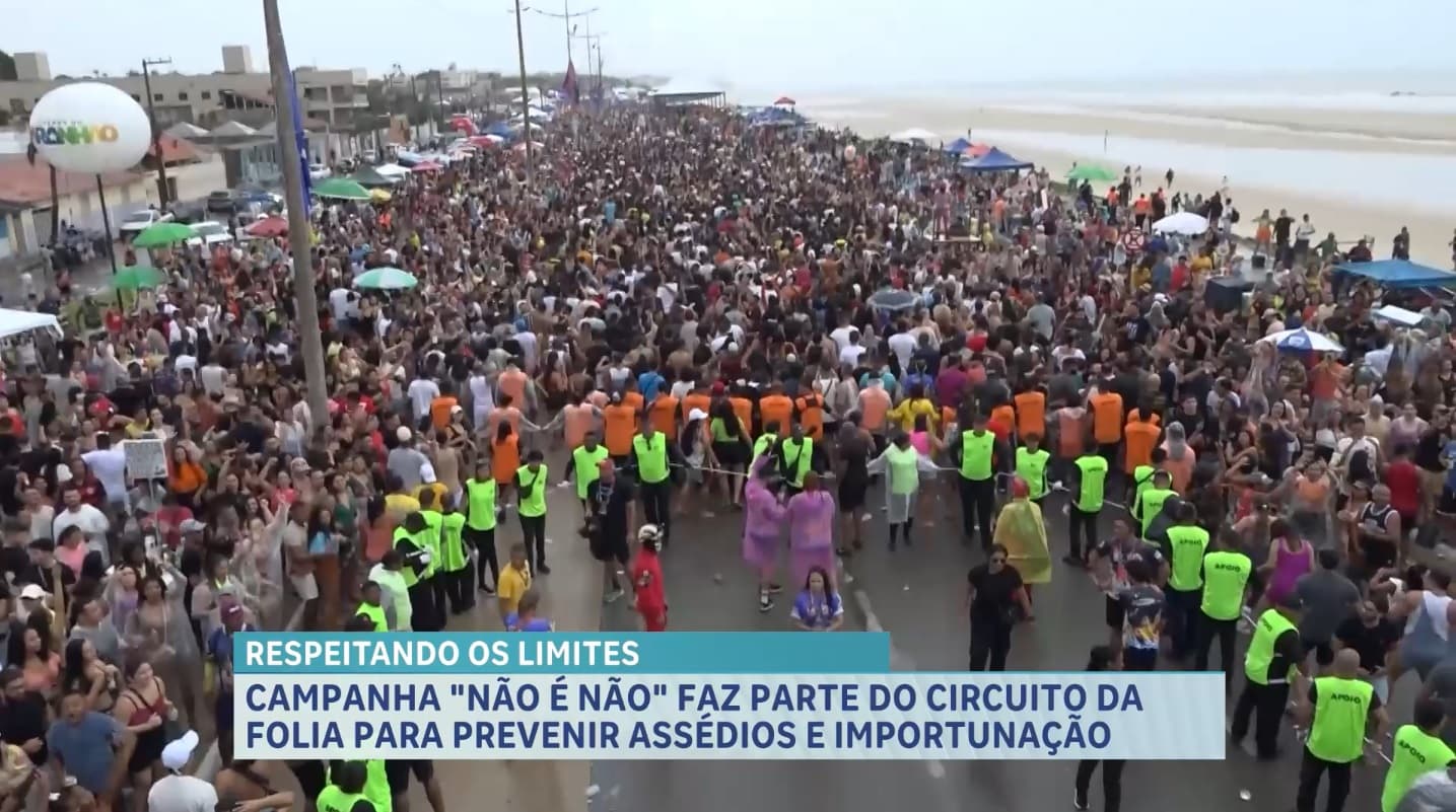Ação promove enfrentamento à violência contra mulheres durante o Carnaval
