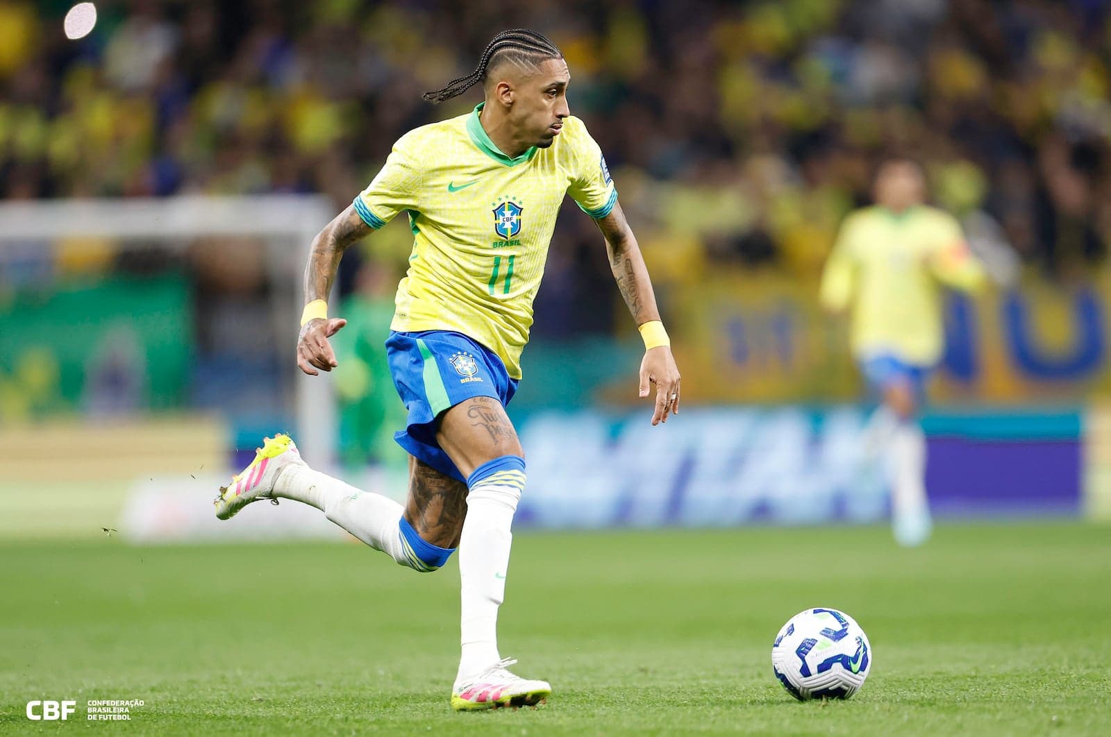 Sem Neymar nem Vini Jr., Ancelotti aposta em Raphinha como protagonista da seleção