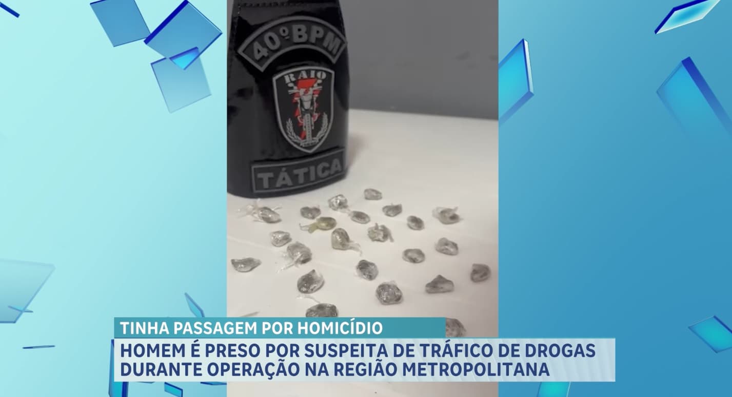 Raposa: polícia apreende 23 porções de substância semelhante à maconha; suspeito é preso