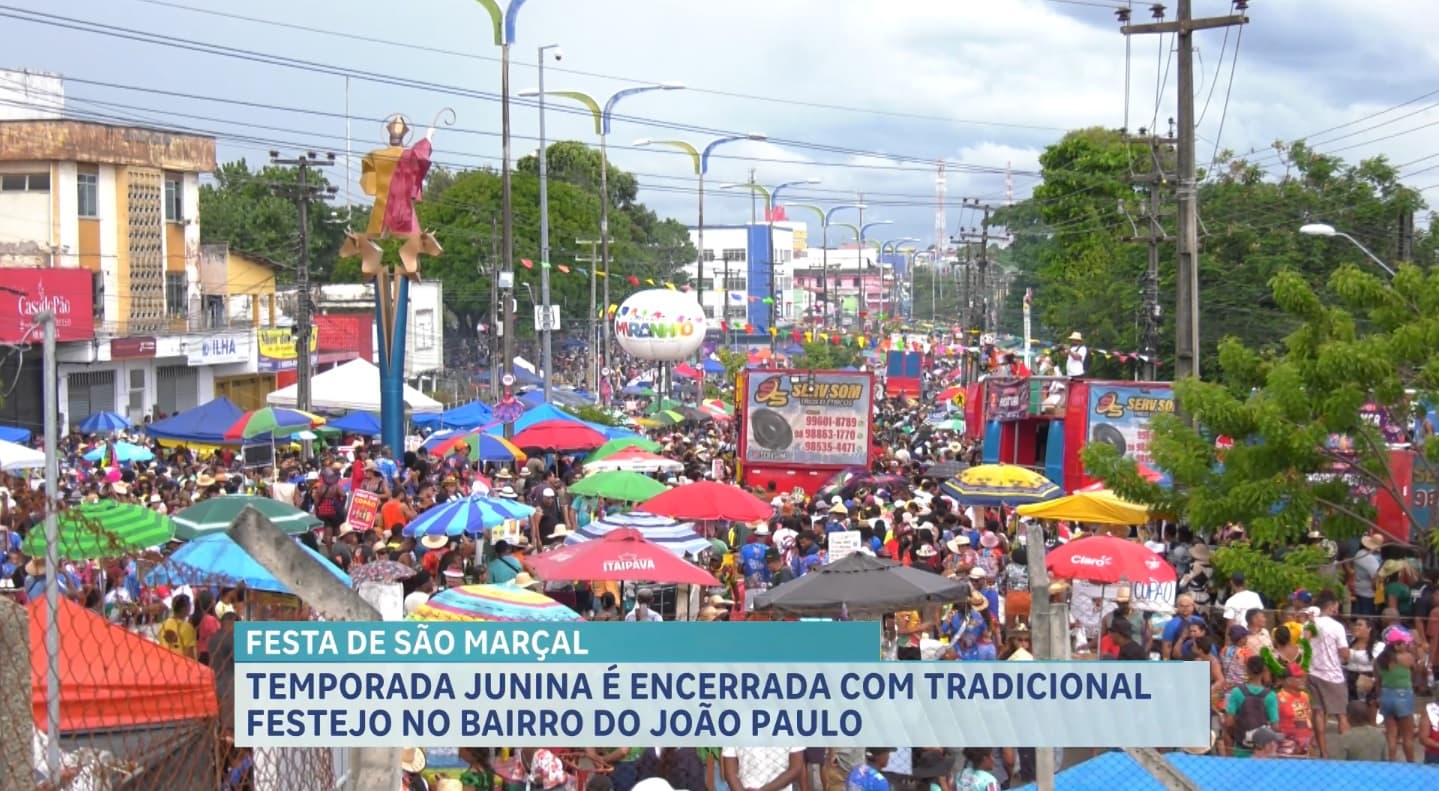 Tradicional festejo de São Marçal reúne mais de 300 mil pessoas no João Paulo
