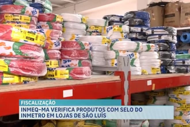 INMEQ-MA fiscaliza lojas de São Luís em busca de produtos com selo do Inmetro