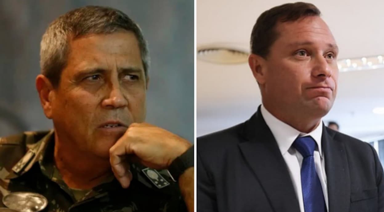 Mauro Cid e Braga Netto participam agora de acareação conduzida por Moraes
