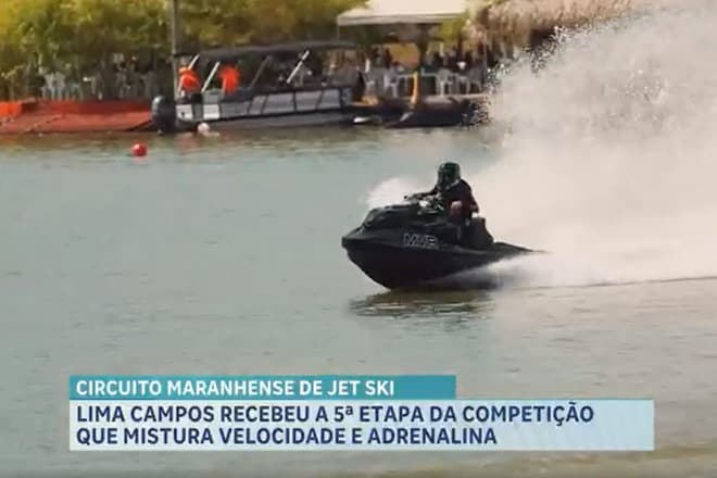 Lima Campos recebe 5ª etapa do Circuito Maranhense de Jet Ski