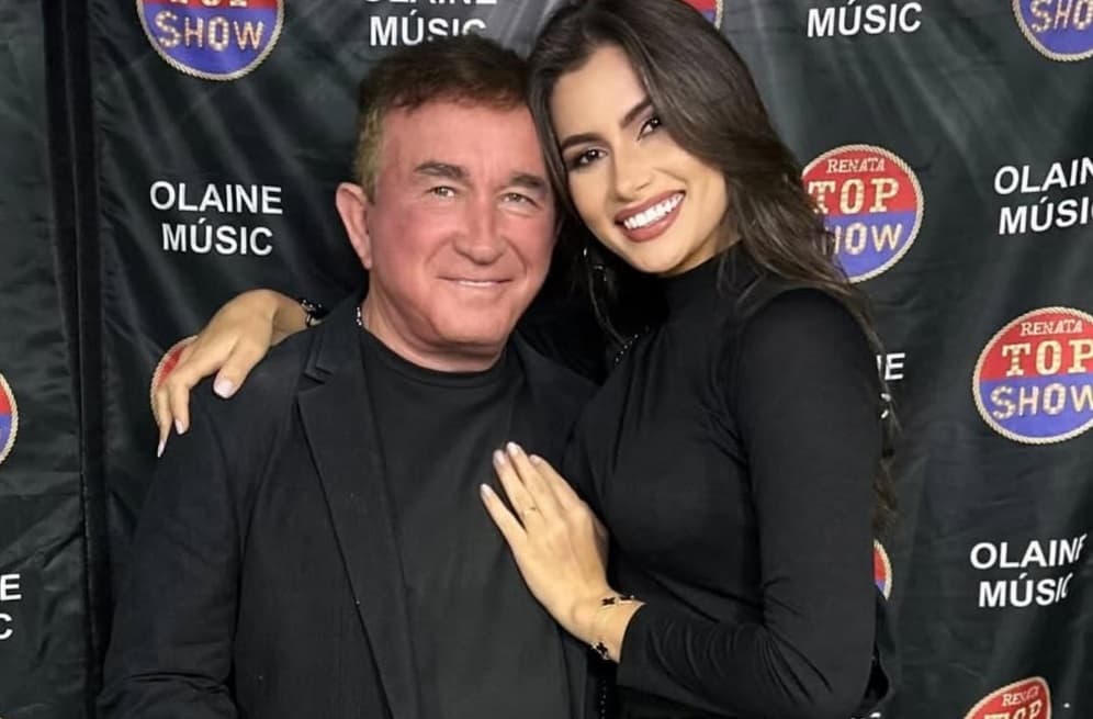 Mulher de Amado Batista revela que não tem olhos para outros homens
