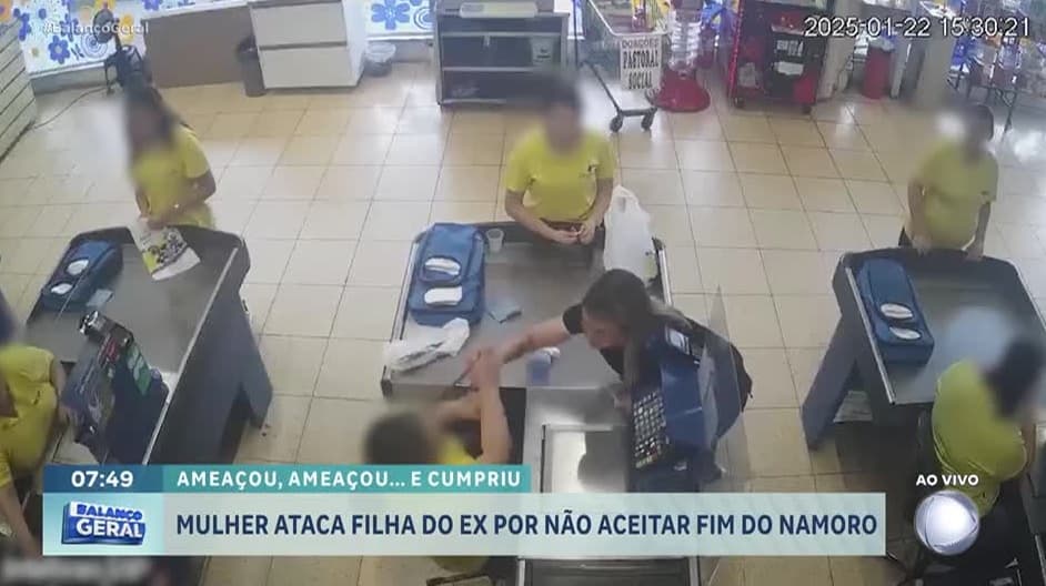 Mulher ataca filha do ex-namorado com faca por não aceitar o fim da relação