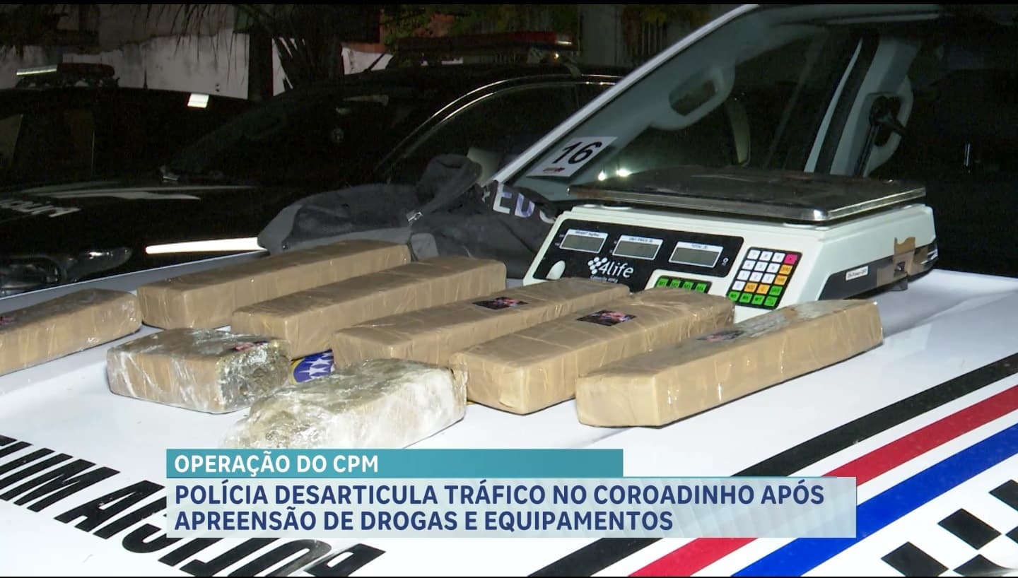 PM busca suspeito de tráfico de drogas no bairro Coroadinho