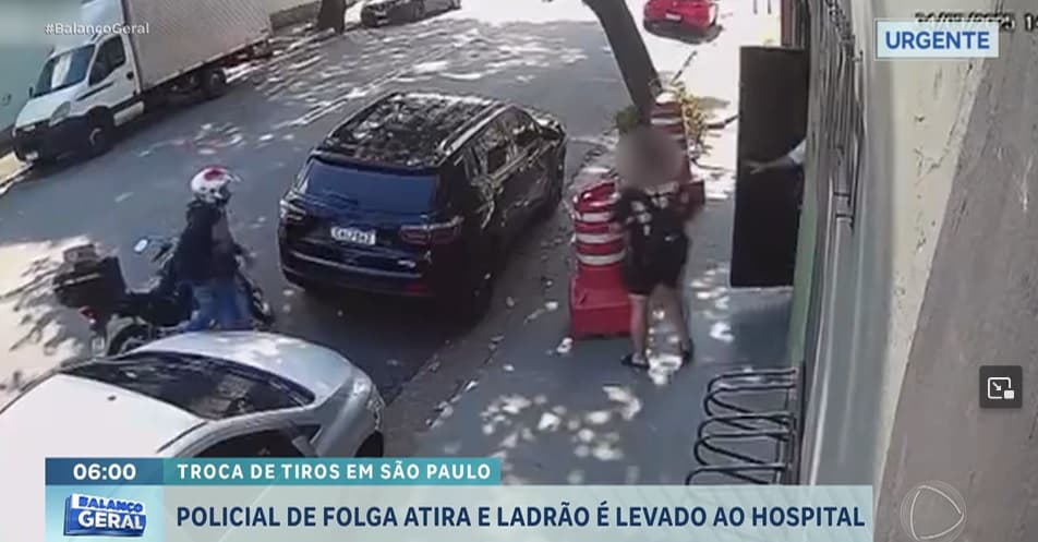 Policial de folga atira em ladrão e evita assalto na zona sul de São Paulo