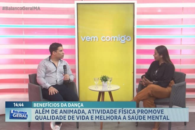 Vem Comigo: Pedro Coelho fala sobre os benefícios da dança para a saúde física e mental