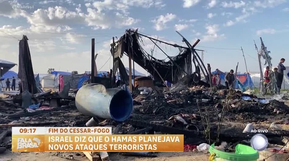 Forças militares de Israel atacam alvos do grupo terrorista Hamas na Faixa de Gaza