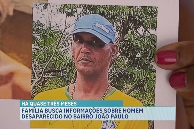 Família busca ajuda para encontrar Glauber José Pereira Piedade