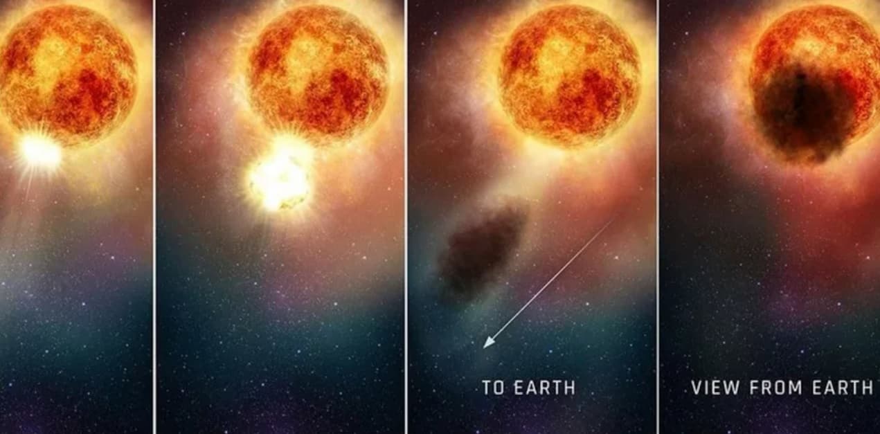 Explosão de estrela pode ser vista da Terra pela primeira vez em 400 anos