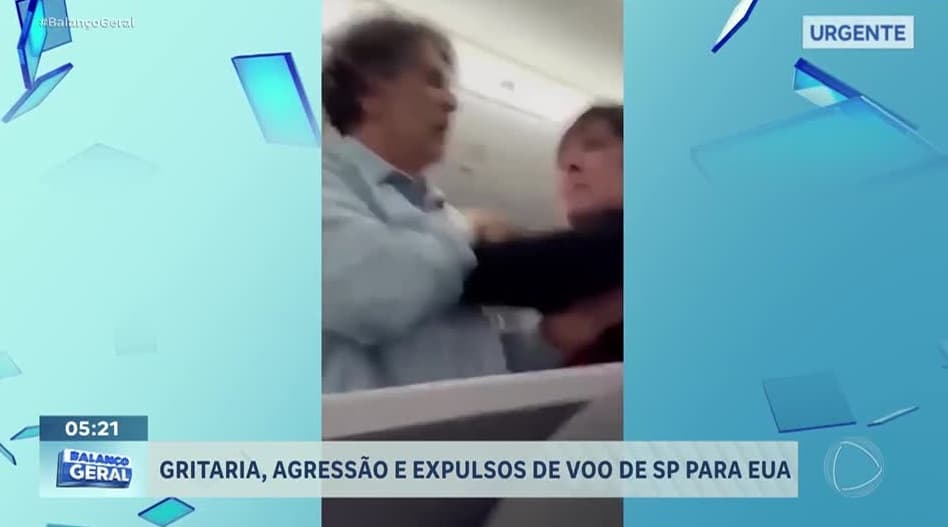Passageira tenta invadir cabine e é expulsa de voo do Brasil para os EUA