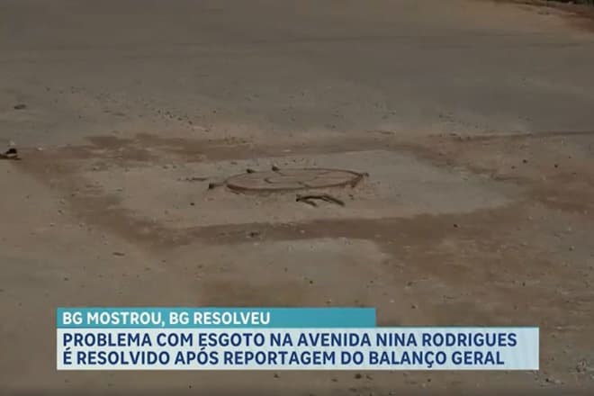 Problema de esgoto na Ponta d’Areia é resolvido após denúncia