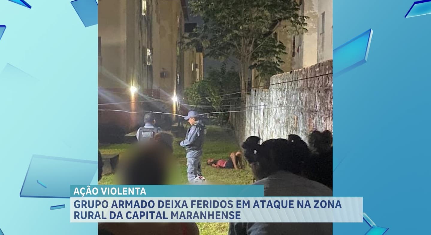 Homem sofre tentativa de homicídio no Residencial Vila maranhão, em São Luís