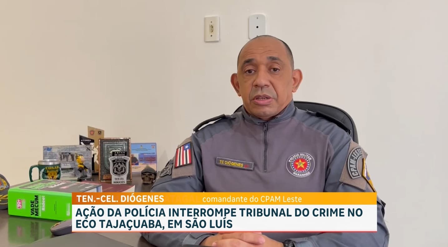 PM frustra tribunal do crime e prende quatro suspeitos em região de mata em São Luís
