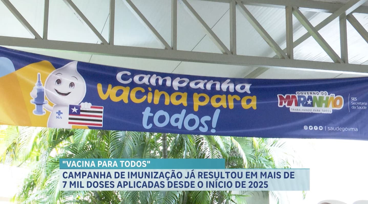 “Vacina para Todos”: mais de 7 mil doses foram aplicadas desde o início do ano