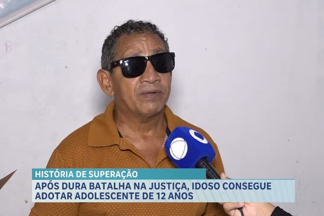 Homem cego de São José de Ribamar consegue na Justiça adoção de filho criado desde bebê