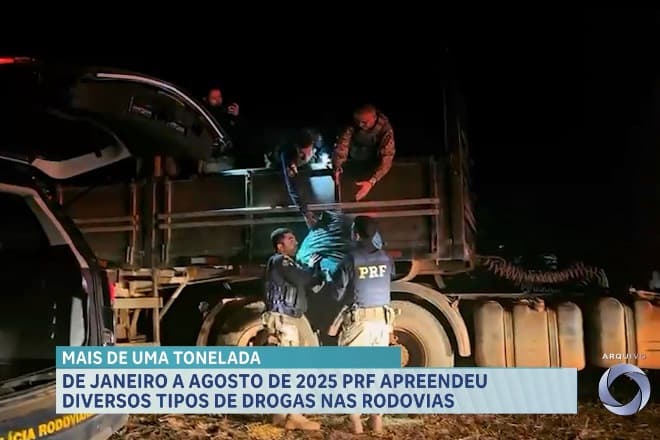 De janeiro a agosto, PRF apreende mais de 1,4 tonelada de drogas nas rodovias do Maranhão