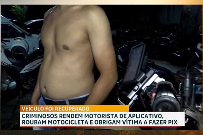 Motociclista por aplicativo é vítima de assalto em São Luís