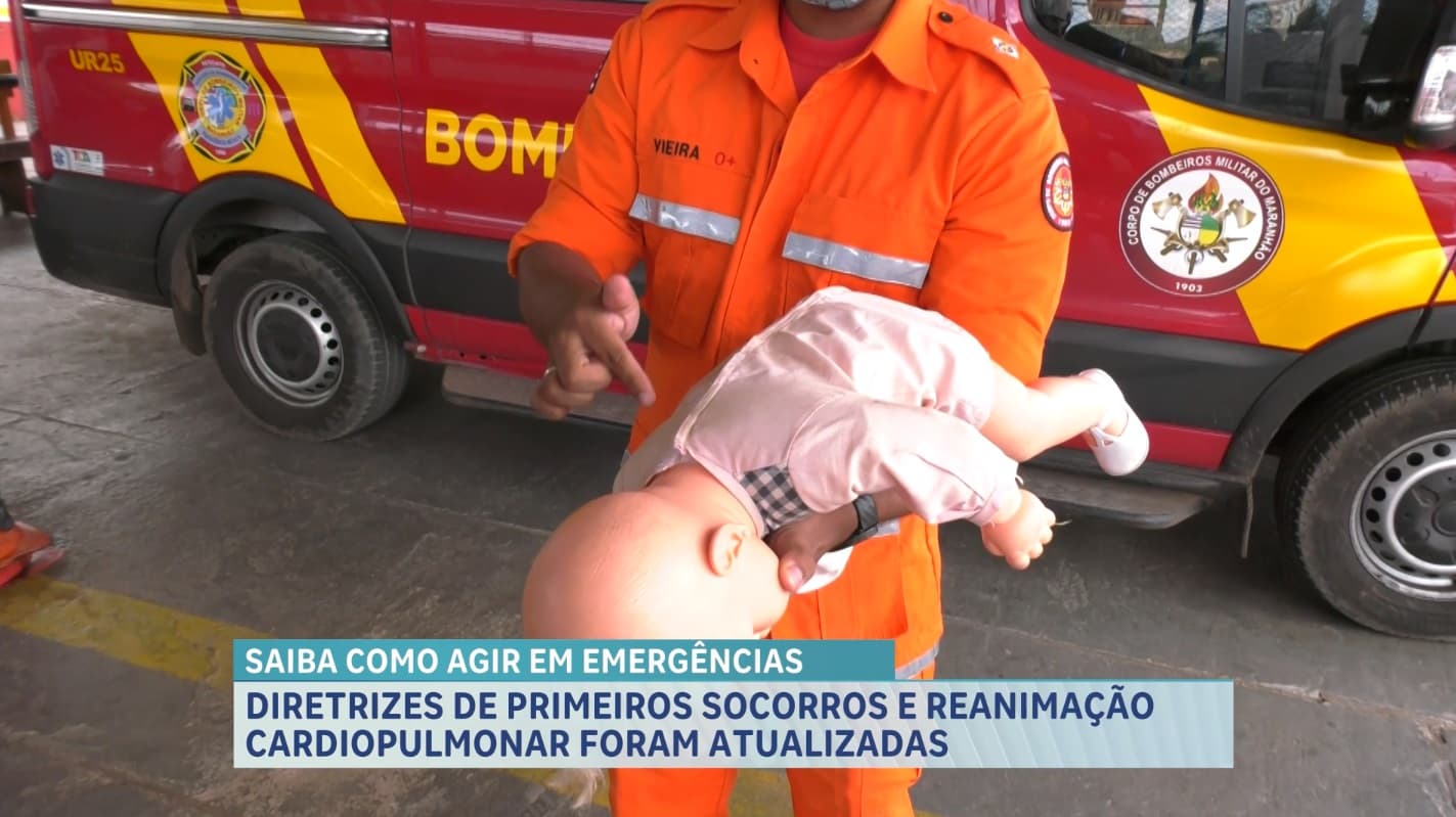 Diretrizes de primeiros socorros e reanimação cardiopulmonar foram atualizadas