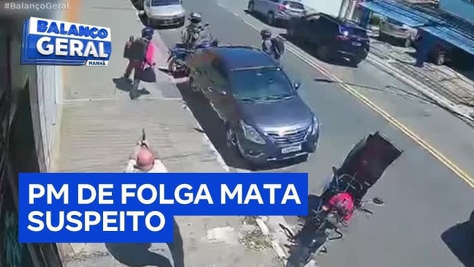 Policial militar de folga reage a assalto e mata suspeito durante troca de tiros na zona norte de SP