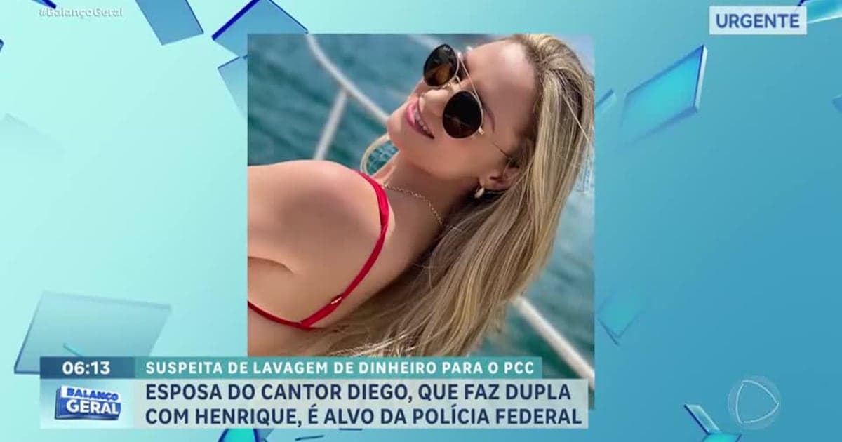 Esposa de cantor sertanejo é suspeita de lavagem de dinheiro