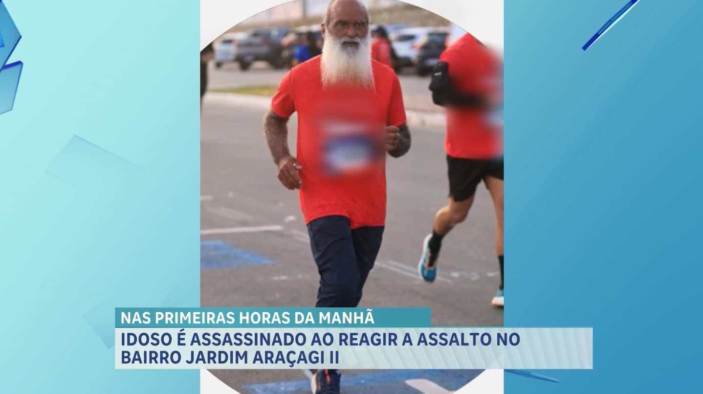 Idoso morre durante tentativa de assalto na manhã desta terça-feira (25)