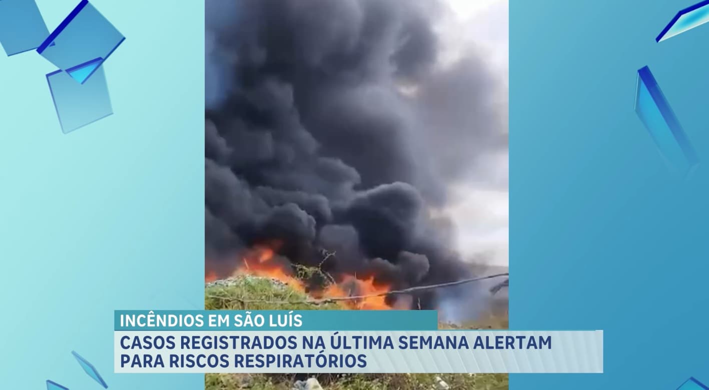 Incêndios: consequências podem prejudicar saúde da população