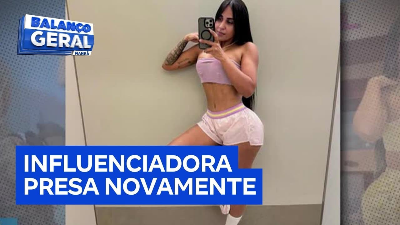 Influenciadora que customizou tornozeleira é presa novamente por simular ganhos em jogos de azar