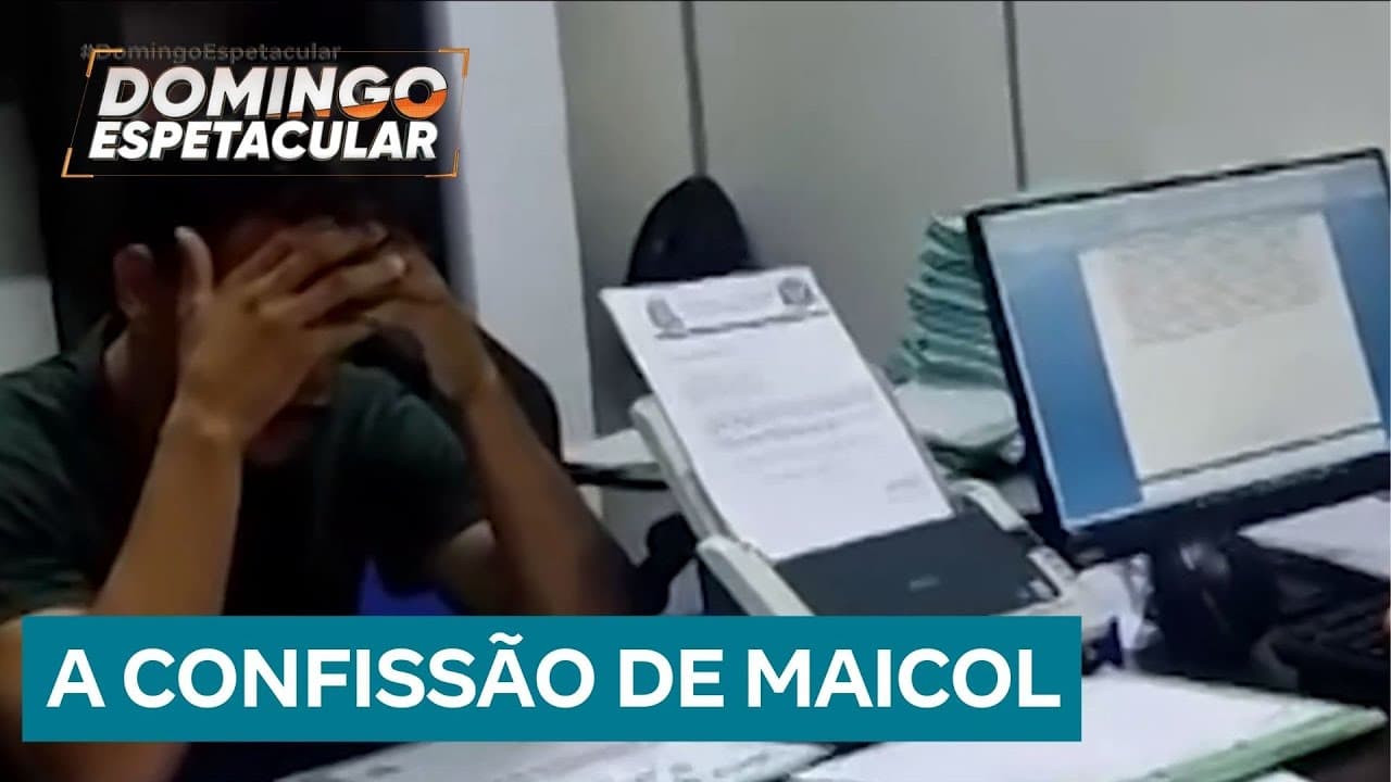 Maicol diz que confessou assassinato de Vitória sob pressão