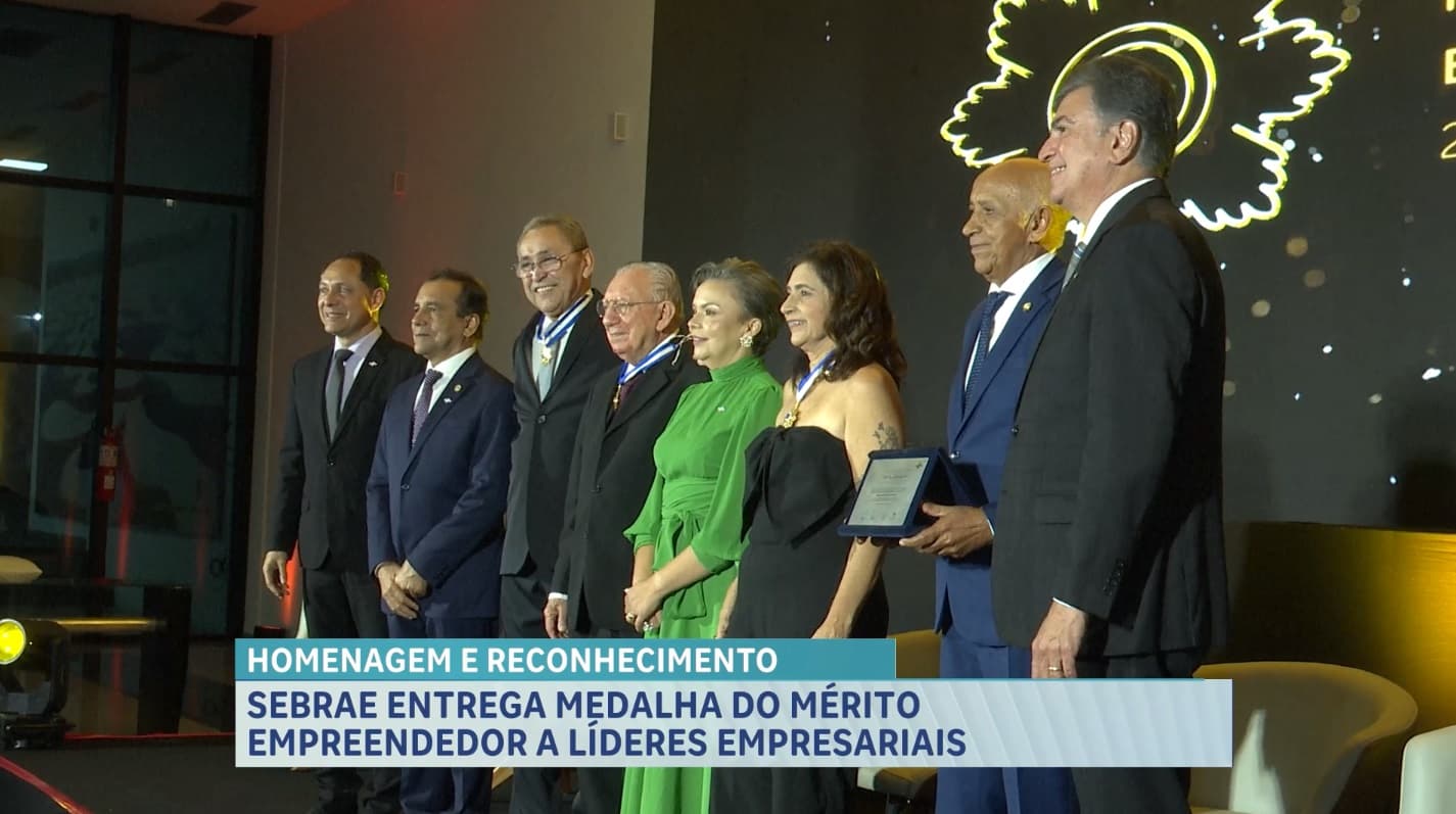 SEBRAE entrega medalha do mérito empreendedor a líderes empresariais, em São Luís